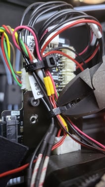 cutting cable tie