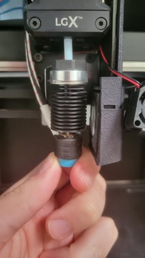 unscrew hotend tip