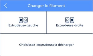Change filament fr