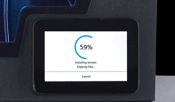 The charge process of the new firmware