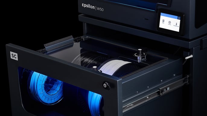 Smart Cabinet el mejor lugar para almacenar los filamentos de impresión
