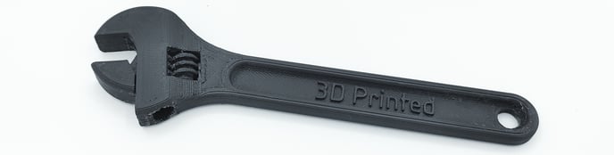 impresión 3d de llave inglesa con partes móviles