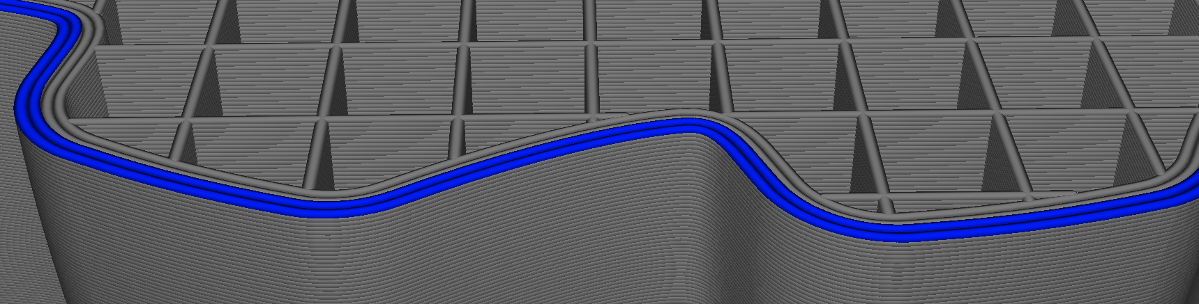 How to improve the surface quality of overhangs