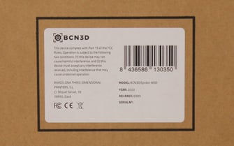 serial number label box