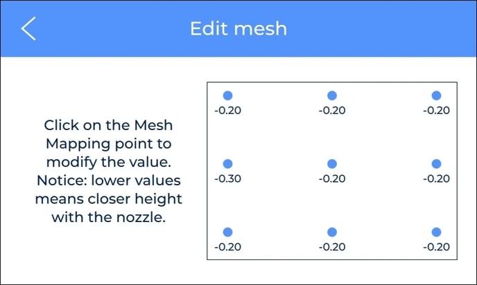 mesh mapping edit mesh menu