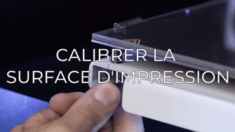 calibrar la superficie de impresión FR