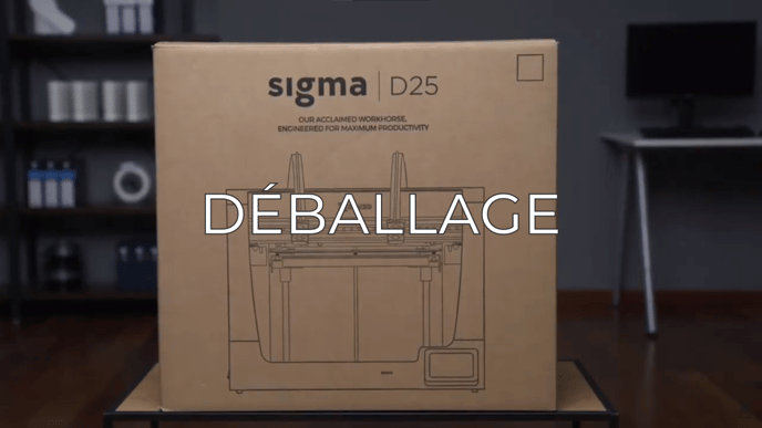 unboxing sigma D25 FR