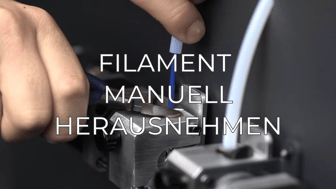 manually unload filament GR