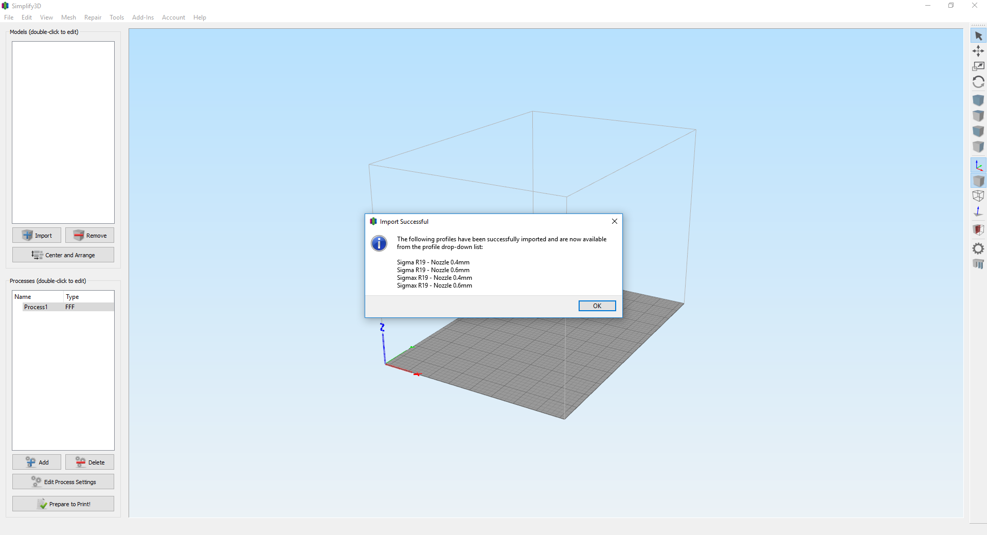 S3d Software Interface Simplify 3D