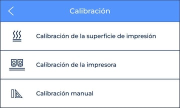 manual fine calibration