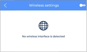 Impostazioni wireless