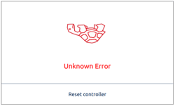 unknown error