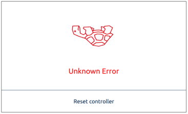 unknown error